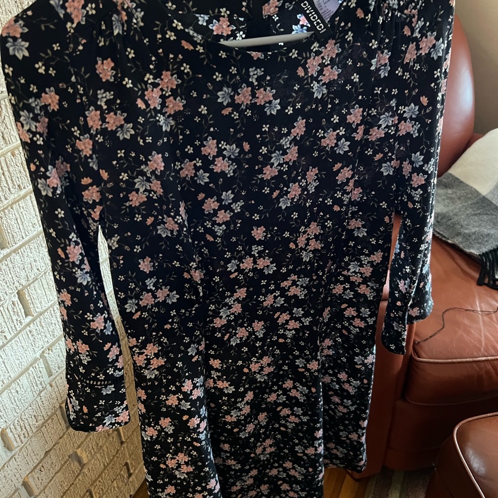 Black Floral Dress